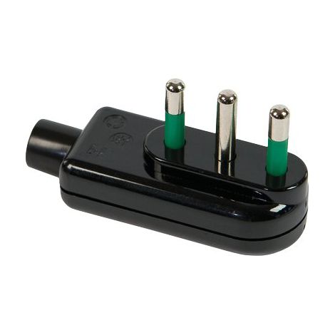 SPINA MOBILE RIBASSATA FME - NERO 2P+T 16A- 10 pezzi