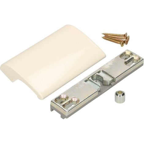 Poignée en aluminium Balk DE LUXE RAL 9001 CRÈME + VERROU (1/5)