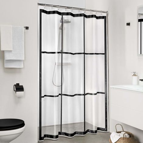 Rideau de douche Brix Transparent Sealskin (1/5)
