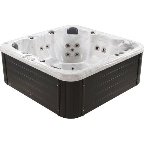 WATERCLIP Spa rigide acrylique KYMA 6 places 25 hydrojets 200 x 200 x 82 cm (1/4)