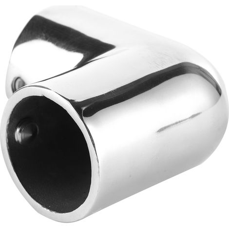 Raccord de tube coudé 90° en acier inoxydable pour main courante marine, 25mm/1 pouce, raccord pour bateau et yacht (1/5)