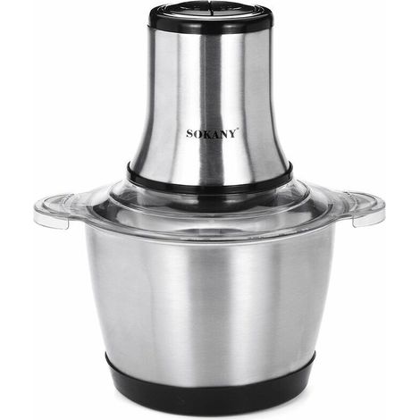 Tritacarne elettrico per salsicce 220V 50Hz 800W 3L