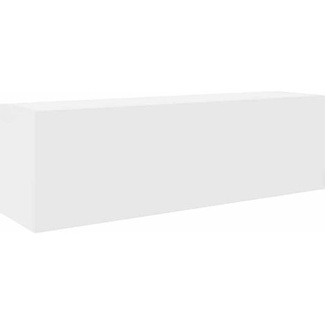 Bathroom Wall Cabinet White 100x25x30 cm Engineered Wood vidaXL