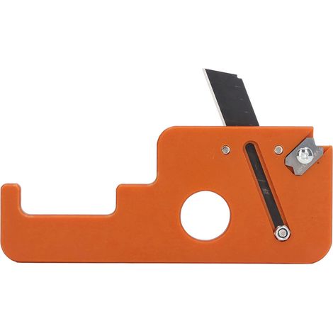 Outil de coupe de chant 8mm, lame tranchante pour une finition lisse, coupe-bordure efficace et portable pour le travail du bois. (1/5)