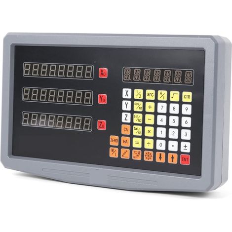 Échelle linéaire numérique Tour Moulin 3 Axe SDS3MS Et 3 PIÈCES Échelles linéaires 5U 5V TTL Règle optique / ligne / codeur Dimensions de 100 à 1000mm pour la machine de tour de fraisage de moulin ( C (1/5)