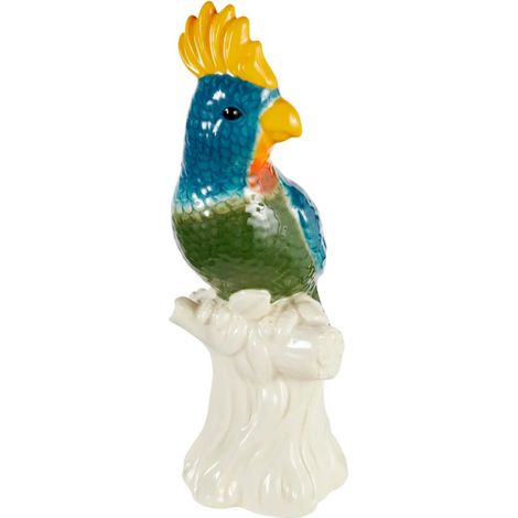 Statuette Oiseau en Céramique "Yucatan" 25cm Multicolore (1/3)