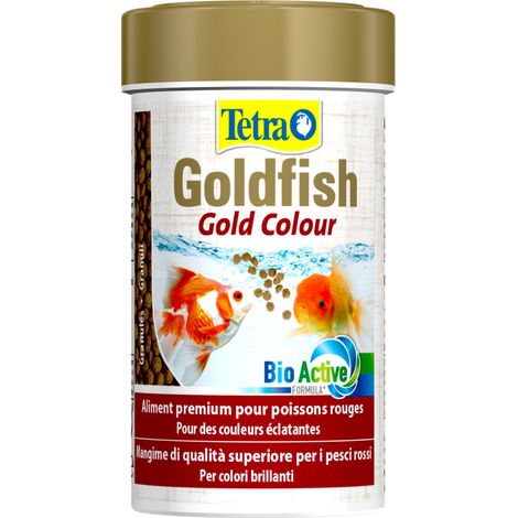 Goldfish Gold Couleur 30g - 100ml Aliment complet pour les poissons rouge - Tetra (1/2)