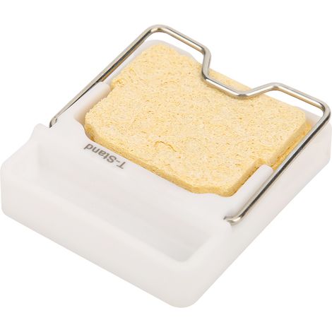 Support pour fer à souder en T, miniature, en céramique, dioxyde de zirconium, blanc, pour TS100 TS80 (1/5)