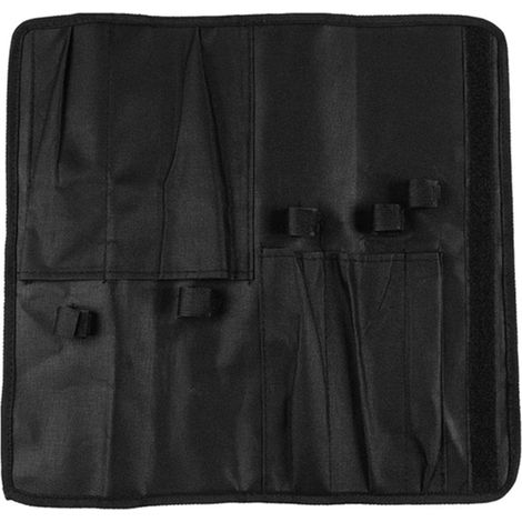 Tragbare Rolltasche, große Kapazität, wasserdicht, wiederverwendbar, Aufbewahrungstasche für die Küche, 5 Taschen, langlebige Besteckhalter-Tasche für (1/5)
