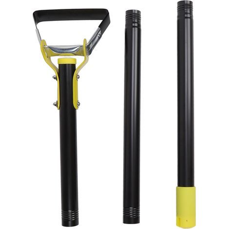 Rosvola Hula Hoe de jardin, étrier à boucle réglable à longue poignée, Action en acier inoxydable pour le jardinage et le désherbage, 3 sections. (1/5)