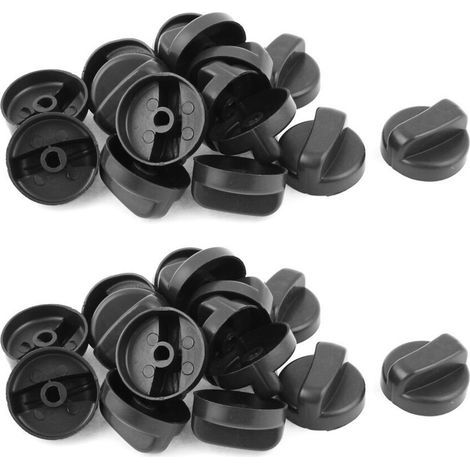 30 Pcs PoêLe Cuisinière à Gaz En Plastique 8 mm Dia Montage Trou Bouton (1/2)