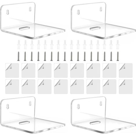 Étagères modernes pour plantes montées sur fenêtre, 4 pièces, (1/2)