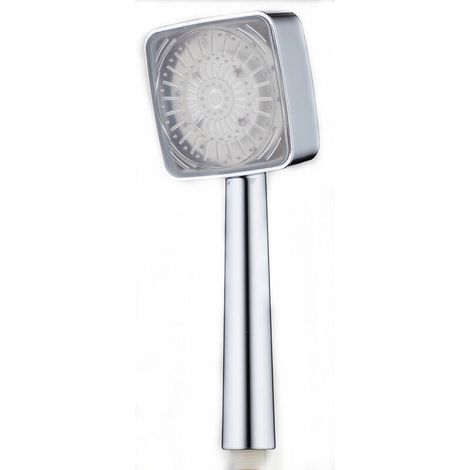 Pommeau de Douche LED, Pomme de Douche Lumineux, LED Douchette avec 7 Couleurs Changeantes, Tête de Douche, LED Douche Salle de Bain (1/5)