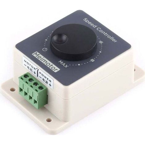12V Contrôleur de Vitesse Moteur, PWM Modulateur DC10 60V 20A, Étanche pour Applications Diverses (1/4)