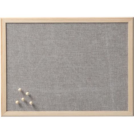 Pinnwand, 30 x 40 cm, Leinen, ZELLER (1/4)