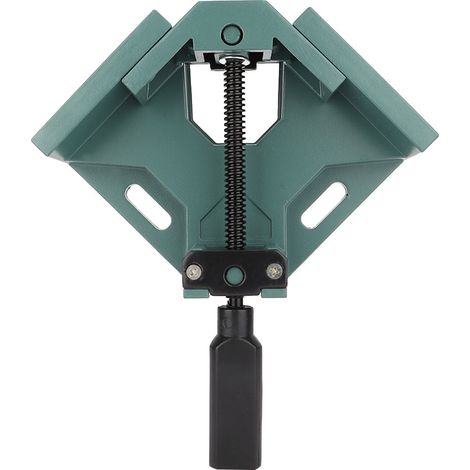 Étau d'angle 90° en alliage d'aluminium, pince de soudage à angle droit, fixation de coin pour soudure, modèle mono-manette. (1/5)