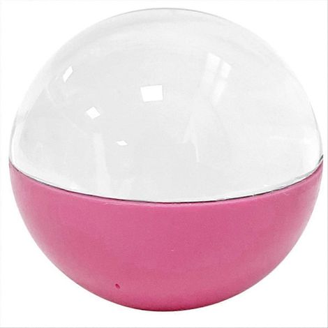 Boule de cristal, objet de décoration pour salle de jeux vidéo, art de bureau, esthétique kawaii, décoration pour enfants, rose (1/5)