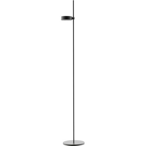 Zafferano SUPER O Lampada a led da terra Nera ricaricabile e dimmerabile - 1 Modulo Luce