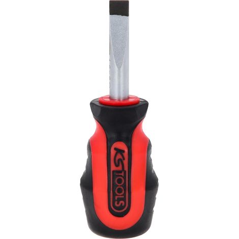 KS Tools ERGOTORQUEplus Tournevis plat court, 8mm (1/9)