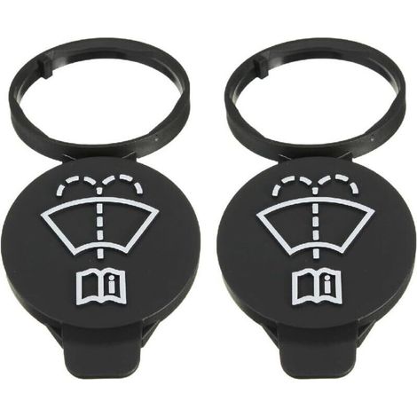 2 Pièces Bouchon Bocal Réservoir Lave Glace,Bouchon de Reservoir Lave Glace,Rempli de Liquide Bouchon de Tube,Remplacement Applicable à LaCrosse, Regal et Malibu