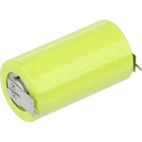 Pile rechargeable spéciale Sub-C picots à souder en U NiCd Panasonic KR1800SCE PRINT 1/1 1.2 V 1800 mAh (1/2)
