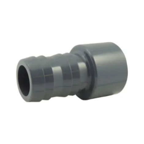 Douille PVC pression cannelée 16 mm, à coller mâle 16 mm