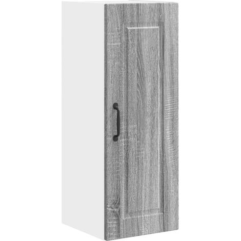 Maison Exclusive - Armadietto a muro PORTO Grigio Sonoma 30 x 31 x 80 cm