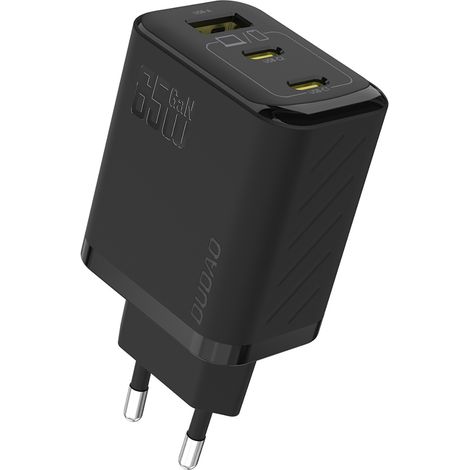 Caricabatterie da parete A29 GaN USB-C USB-A da 65 W - Nero (1/5)