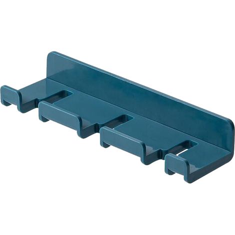 Crochet Adhésif - Support Sans Perçage Pour Salle De Bain - Fixation Forte Sur Surface Lisse - Crochet Pour Brosse À Dents Et Accessoires - Lot De 6 (1/3)