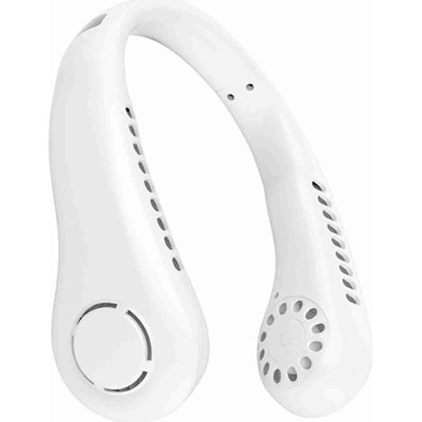 Tragbarer, 3-stufiger, klingenloser Ventilator zum Umhängen, große Kapazität von 2600 mAh, USB-betriebene Klimaanlage, kleiner Handventilator (1/3)