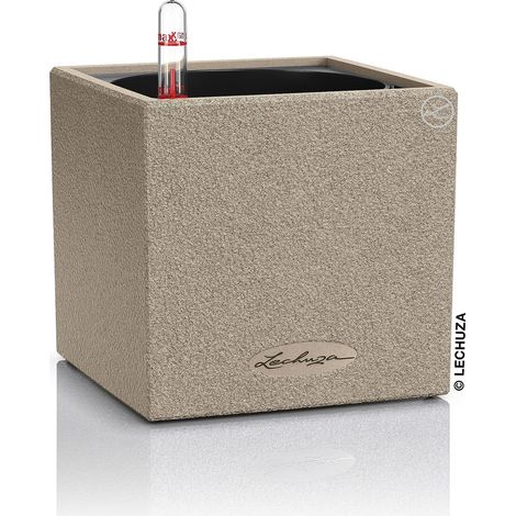 LECHUZA CANTO Stone 14 beige sabbia 13471 (1/5)