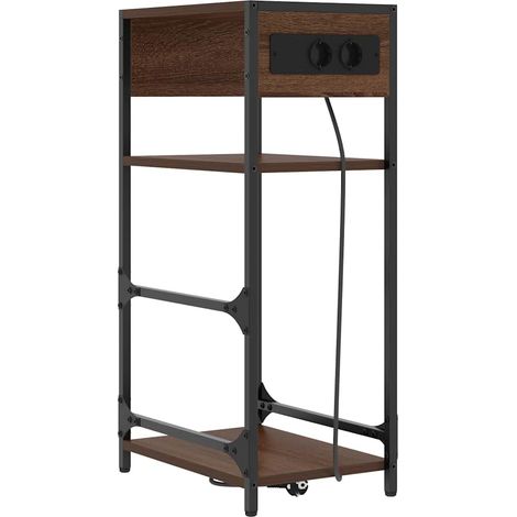 Maison Exclusive - Armadio da Notte Rovere Marrone 40 x 27 x 76 cm (1/5)