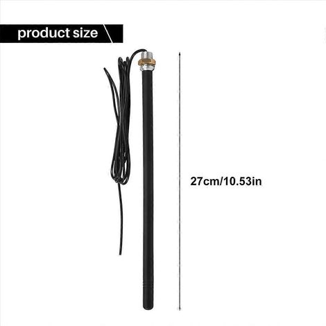 Außenantenne 433,92 MHz mit RG174-Kabel, Signalverstärkung für Empfänger, Reichweitenerhöhung, robustes Außenantennen-Set, Standardanschluss, optimale Leistung. (1/5)
