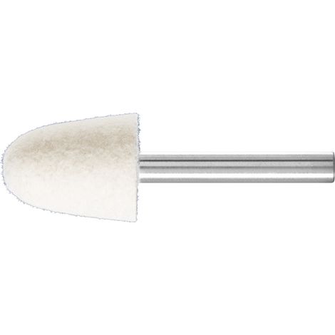 PFERD TOOLS harte Filzpolierstifte Kegelform Ø 20x25 mm Schaft-Ø 6 mm 10 Stk (1/4)
