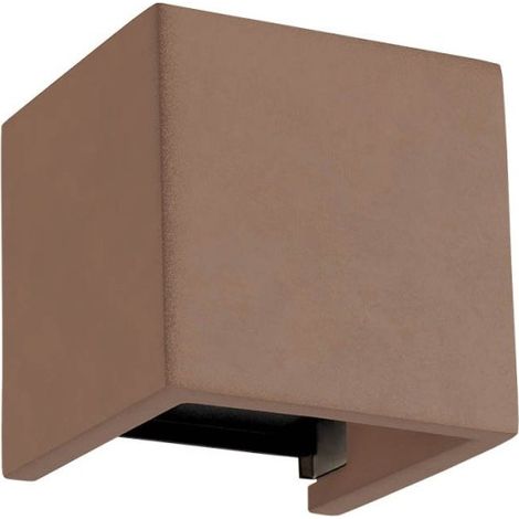 Applique led redo group petra 91148 91149 91150 ip65 cemento, couleur terracotta (1/5)