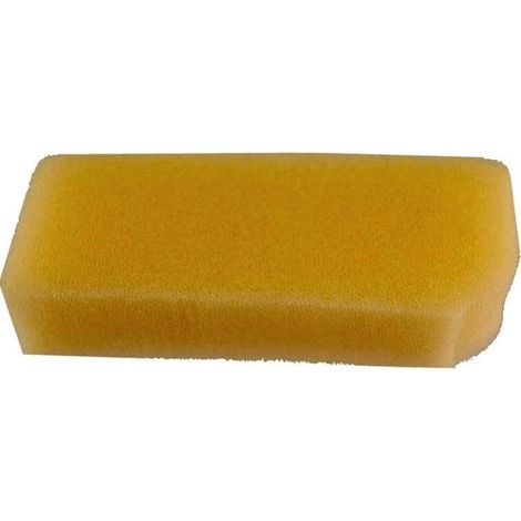 Anpassbarer Luftfilter für Briggs & Stratton für Modelle Prisma E-37 - Centura E-62 und Vantage E-36 - L: 135 mm, B: 55 mm, H: 30 mm.