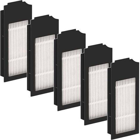 (5 Pièces) N20 Plus Filtre HEPA Destiné à Aspirateur robot Ecovacs , XU,DEEBOT N20 Plus/ N20 Pro Plus/ X1 Omni/ X1 Pro Omni/ X1 Plus/ T10 Om - KZQ