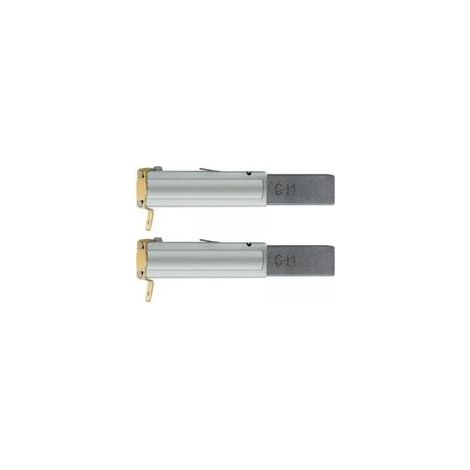 Lot de 2 balais de charbon pour aspirateur industriel 30/60/70/80/90 L 11 x 6 x 29 mm (1/4)