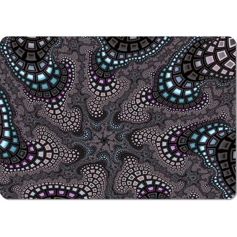 Rechteckiges Tischset 29×42 cm, Oktopus-Muster – ökologischer Filz, waschbar bei 40 °C, Bertoni (1/2)