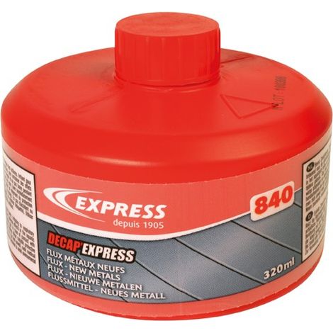 Décapant couverture 320ml – Préconisé pour soudure zinc et plomb – Solution alternative pour cuivre – Flacon GUILBERT EXPRESS