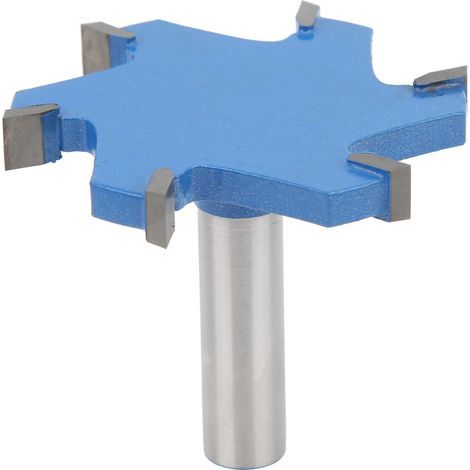 12-mm-T-Nutfräser, 6 Zähne für Holz, 65 x 10 mm Fräser (1/5)