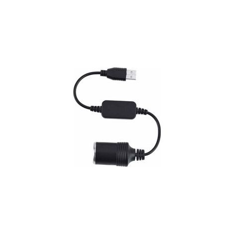Convertidor de precio para cigarrillos de cigarrillos USB A macho a 12 V (1/4)