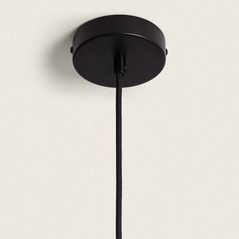 Suspension Lin Genoveva Gris ø40 cm (1/3)