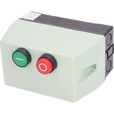 Magnetischer Elektromotor-Startschalter mit Motorschutz und Gummiplatten 12–18 A (1/5)