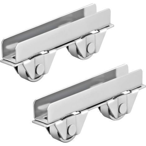 10 Stück Schiebetürrollen für müheloses Gleiten von 6 mm Glasschiebetüren (1/4)