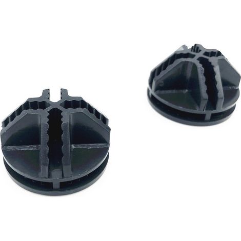 Conectores de plástico ABS de 40 piezas, conectores de cubo de almacenamiento negros, conectores de casillero, conectores de casillero, línea modular para casilleros de estantes (1/3)