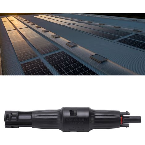 1500-V-Solar-Photovoltaik-Leitungsanschluss mit 15-A-Sicherung, kompatibel mit MC4-Stecker (1/5)
