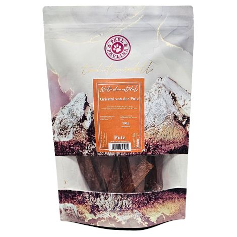 Grissini mit Pute und Minze 200g für Hunde empfindliches Verdauungssystem I Paul & Paulina (1/3)