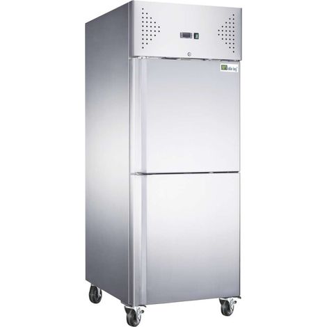 Armoire réfrigérée inox gn 2/1 - 700 l - négative - 2 demi portes - AFI COLLIN-LUCY (1/2)