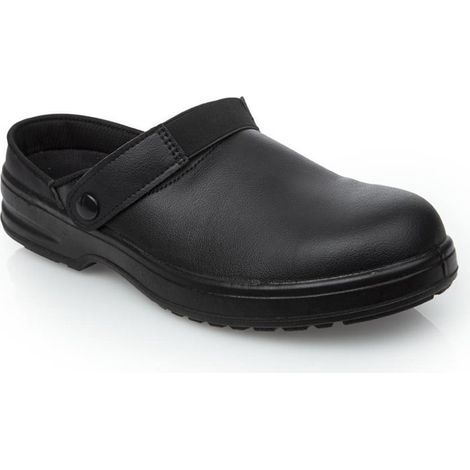 Sabots de cuisine de sécurité Slipbuster Cryzon noirs 45 - SLIPBUSTER FOOTWEAR (1/5)